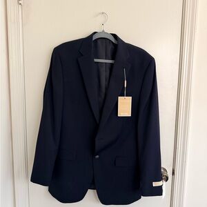 MICHAEL Michael Kors Dark Blue Blazer 70% Wool Brandnew